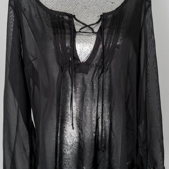 NWT Gottex chiffon beach cover up - Large - Picture 2 of 4